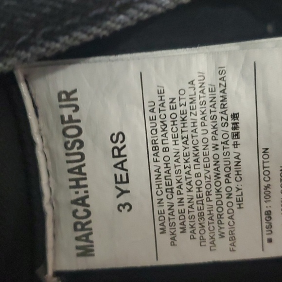 Haus of Jr jacket Girl's size 12 black Jeffery Space Patch denim trucker… - Picture 12 of 12